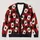 Playing Card Hearts And Spades Style For Game Nights And Casual Weekend Layering At Home All-over Print Knitted Cardigan - 1