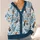 Basset Hound Garden Companions for Cozy Fall Walks and Everyday Layering Dog Lovers All-over Print Knitted Cardigan - 4