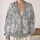 Winter Woodland Trees for Cozy Everyday Layering and Nature-Loving Women's Casual Style All-over Print Knitted Cardigan - 2