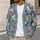 Cute Cat And Dog Motifs For Cozy Everyday Layering, Women's Casual Animal Lover Style All-over Print Knitted Cardigan - 5