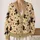 Witch Brooms, Bats And Moons For Halloween Parties And Autumn Layering Women’s Gift All-over Print Knitted Cardigan - 2