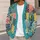 Vibrant Floral Patchwork Blooms for Cozy Fall Layering and Everyday Casual Style for Women All-over Print Knitted Cardigan - 5