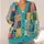 Vibrant Floral Patchwork Blooms for Cozy Fall Layering and Everyday Casual Style for Women All-over Print Knitted Cardigan - 4