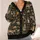 Vintage Wild Cat Menagerie for Autumn Layering, Nature Lovers, and Everyday Style All-over Print Knitted Cardigan - 4