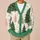 Pastel Christmas Tree Holiday Celebration Botanical Style Women's Seasonal Gift Idea All-over Print Knitted Cardigan - 6