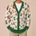 Christmas Stockings and Evergreen Branches for Festive Winter Gatherings, Women's Holiday All-over Print Knitted Cardigan - 6