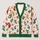 Christmas Stockings and Evergreen Branches for Festive Winter Gatherings, Women's Holiday All-over Print Knitted Cardigan - 1