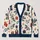 Nutcracker Soldiers And Pine Sprigs For Holiday Celebrations And Winter Layering All-over Print Knitted Cardigan - 1