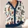 Nutcracker Soldiers And Pine Sprigs For Holiday Celebrations And Winter Layering All-over Print Knitted Cardigan - 4