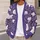 Polar Bear Winter Foliage for Cozy Arctic Layering, Gifts for Wildlife-Loving Moms All-over Print Knitted Cardigan - 5