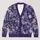 Snowy Purple Village Cats And Pines For Cozy Holiday Layering And Winter Outings All-over Print Knitted Cardigan - 1