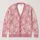 Pink Snowflakes And Polka Dots For Cozy Winter Celebrations And Holiday Gatherings All-over Print Knitted Cardigan - 1