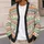 Retro Pastel Stripes And Polka Dots For Colorful Spring Layering, Women’s Casual Style All-over Print Knitted Cardigan - 5
