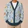 Hand-Drawn Songbirds and Feathers for Cozy Everyday Layering and Nature-Loving Women All-over Print Knitted Cardigan - 6