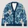 Tropical Hibiscus and Palm Leaves for Resort Travel, Spring Layers, Gift for Women All-over Print Knitted Cardigan - 1