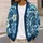 Tropical Hibiscus and Palm Leaves for Resort Travel, Spring Layers, Gift for Women All-over Print Knitted Cardigan - 5