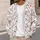 Pink Cherry Blossom Branches For Elegant Spring Layering And Everyday Women's Style All-over Print Knitted Cardigan - 5