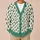 Evergreen Tree Holiday Motif for Christmas Parties and Winter Layering for Casual Women All-over Print Knitted Cardigan - 6