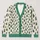 Evergreen Tree Holiday Motif for Christmas Parties and Winter Layering for Casual Women All-over Print Knitted Cardigan - 1