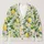 Green Citrus Lemon Lime Motifs for Fresh Casual Layering and Garden-Inspired Style All-over Print Knitted Cardigan - 1