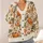 Pumpkin Vine Harvest Motifs for Cozy Autumn Gatherings and Everyday Layering for Women All-over Print Knitted Cardigan - 4