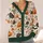 Halloween Pumpkin Bats And Autumn Leaves For Festive Fall Layering Women's Style All-over Print Knitted Cardigan - 4