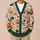 Halloween Pumpkin Bats And Autumn Leaves For Festive Fall Layering Women's Style All-over Print Knitted Cardigan - 6