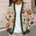 Halloween Pumpkin Bats And Autumn Leaves For Festive Fall Layering Women's Style All-over Print Knitted Cardigan - 5