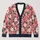 Coral Pink Floral Blossoms and Dark Leaves for Cozy Everyday Layering and Weekend Style All-over Print Knitted Cardigan - 1