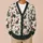 Santa Hat Cat Motifs And Candy Canes For Cozy Christmas Holiday Celebrations For Women All-over Print Knitted Cardigan - 6