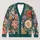 Vintage Floral Patchwork Blooms for Layered Spring Outfits and Everyday Women's Style All-over Print Knitted Cardigan - 1