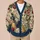 Vintage Floral Patchwork Blooms for Everyday Layering, Spring Outings and Gift Giving All-over Print Knitted Cardigan - 6