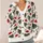Santa Hat Greenery Holiday Cheer For Winter Layering And Festive Gatherings For Women All-over Print Knitted Cardigan - 4