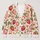 Strawberry Floral Charm for Sweet Spring Layering, Garden Days, and Casual Style Outings All-over Print Knitted Cardigan - 1