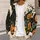 Pumpkin Black Cat Autumn Halloween Style for Cozy Fall Layering Women's Seasonal Wear All-over Print Knitted Cardigan - 5