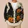 Pumpkin Black Cat Autumn Halloween Style for Cozy Fall Layering Women's Seasonal Wear All-over Print Knitted Cardigan - 6