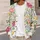 Watercolor Wildflower Garden Blooms for Fresh Spring Everyday Layering and Gifting Women All-over Print Knitted Cardigan - 5