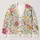 Watercolor Wildflower Garden Blooms for Fresh Spring Everyday Layering and Gifting Women All-over Print Knitted Cardigan - 1