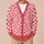 Coral Heart Motif Valentine's Day Casual Layering Women's Autumn Winter Gift Style All-over Print Knitted Cardigan - 6