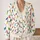 Colorful Holiday Light Loops for Cozy Winter Layering, Youthful Women's Everyday Style All-over Print Knitted Cardigan - 2