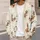 Reindeer Snowflake Holiday Motifs for Cozy Autumn Winter Layering and Festive Gatherings All-over Print Knitted Cardigan - 5