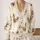 Reindeer Snowflake Holiday Motifs for Cozy Autumn Winter Layering and Festive Gatherings All-over Print Knitted Cardigan - 2