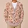 Cute Ghost Book Lover Floral Cozy Autumn Winter Layering Style For Avid Readers All-over Print Knitted Cardigan - 6