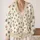 Snowman Faces And Black Snowflakes For Cozy Winter Holiday Layering, Women’s Gift All-over Print Knitted Cardigan - 2