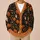 Vintage Halloween Pumpkins, Cats and Bats for Autumn Parties and Casual Layering Style All-over Print Knitted Cardigan - 6