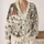Snowy Village Skaters Winter Scene For Cozy Holiday Layering, Women’s Autumn Style All-over Print Knitted Cardigan - 2