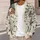 Snowy Village Skaters Winter Scene For Cozy Holiday Layering, Women’s Autumn Style All-over Print Knitted Cardigan - 5