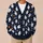 Cute Spooky Ghosts and Pumpkins for Halloween Parties and Cozy Fall Layering for Women All-over Print Knitted Cardigan - 6