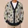 Haunted Skull And Watchful Eye Motifs For Spooky Autumn Layering And Casual Style, Women All-over Print Knitted Cardigan - 6