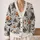 Haunted Houses, Skulls And Pumpkins For Halloween Gatherings And Autumn Layering All-over Print Knitted Cardigan - 2